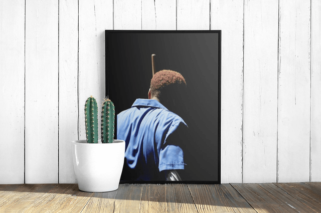 Tirage d'art signé 18cm X 24cm  / photographie FineArt / Afrique du Sud "Le Balai"