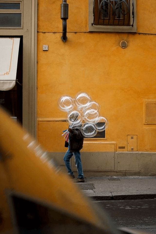 Tirage d'art signé / Ballons de Florence